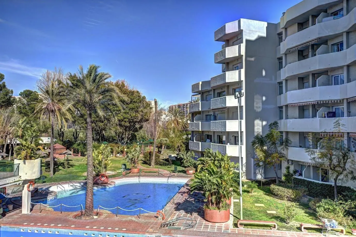 Sea Front Apartment With Large Terrace In Benalbeach Benalmadena Spain